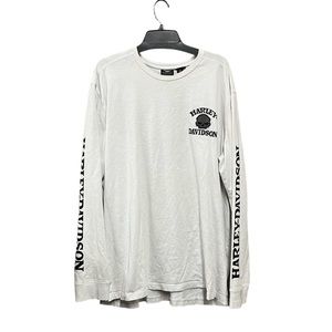 Harley-Davidson Skull Long Sleeve Tee GUC 2XL